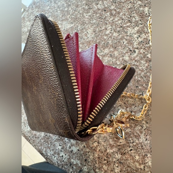 Louis Vuitton Portefeuille Zippy Wallet Brown burgundy pink - Picture 9 of 17